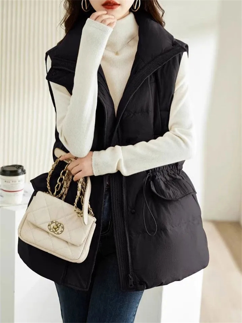 2025 New Women's Medium-length - đánh giá và giá Puffer Vest Fashion Women