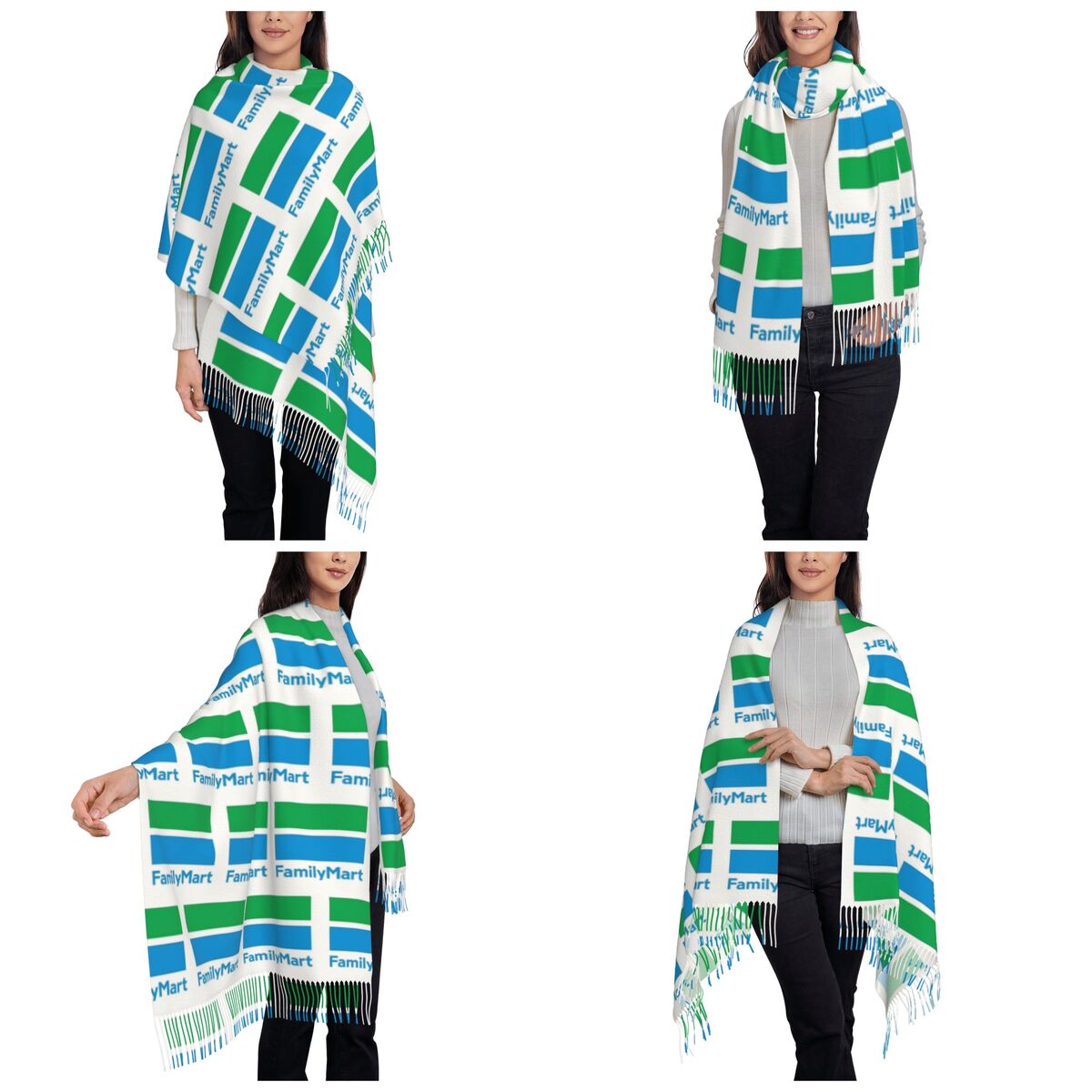 Family Mart Scarf Tassel Scarv - đánh giá và giá Women'S Fashion Mart