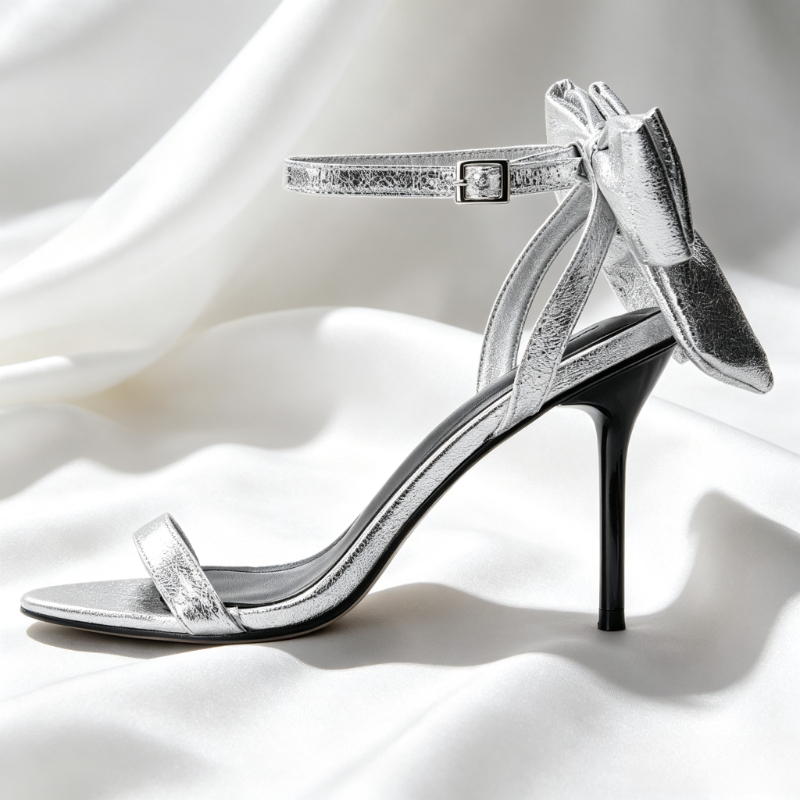 Luxury Silver Heeled Sandals W - đánh giá và giá Women'S Fashion Brands