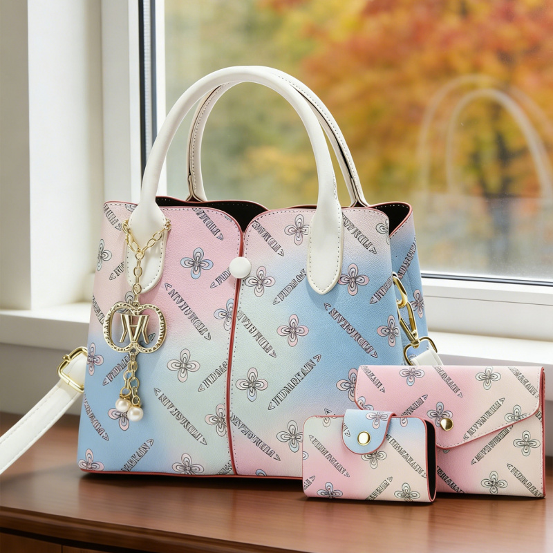 Gradient Women's Three-piece S - đánh giá và giá Crossbody Bag Women