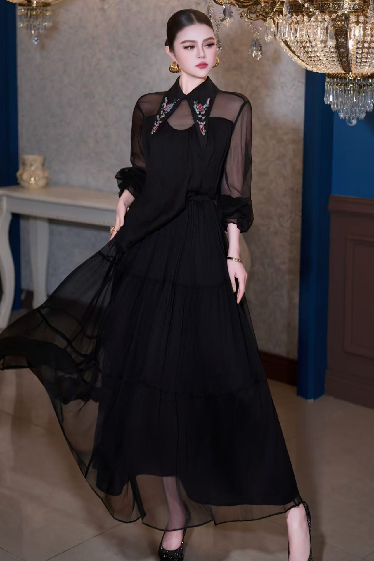 Spring High-end New Lapel Bead - đánh giá và giá Xl Women'S Fashion